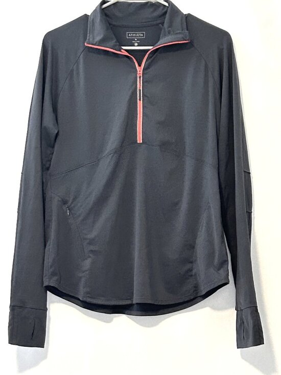 Athleta Tops - Athleta dark gray quarter zip, size medium